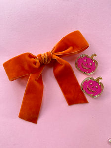 Jack- O’- Lantern Statement Studs