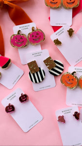 Jack-O’-Lantern Studs