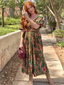 Grace Maxi Dress- Hunter Floral