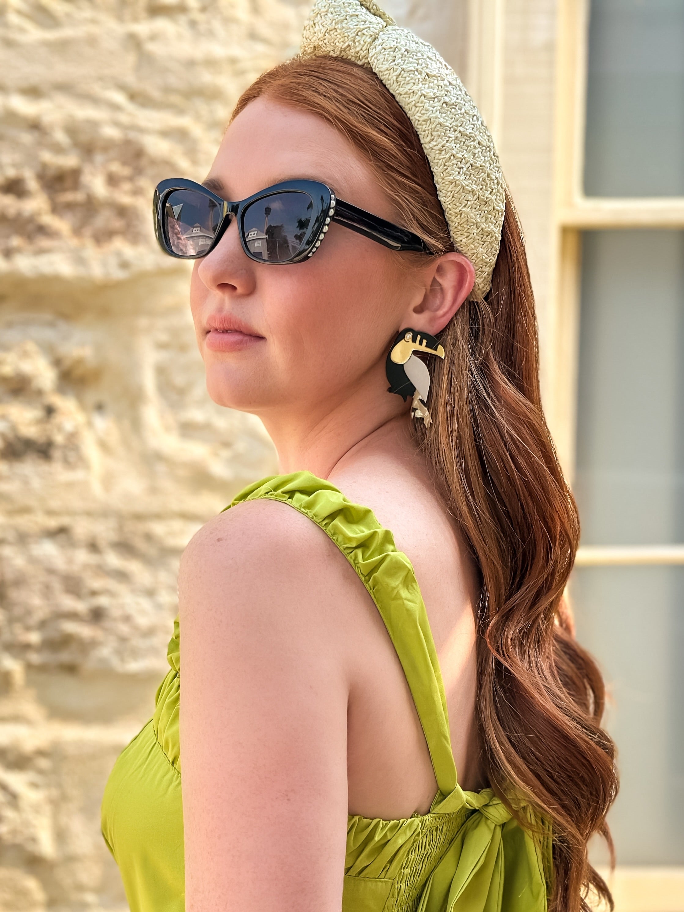 Lila Citrus Pop Midi Dress