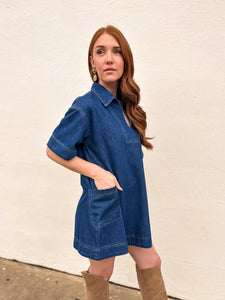 Denim Mini Dress