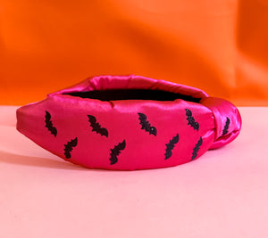 Sparkly Bat Knotted Headband