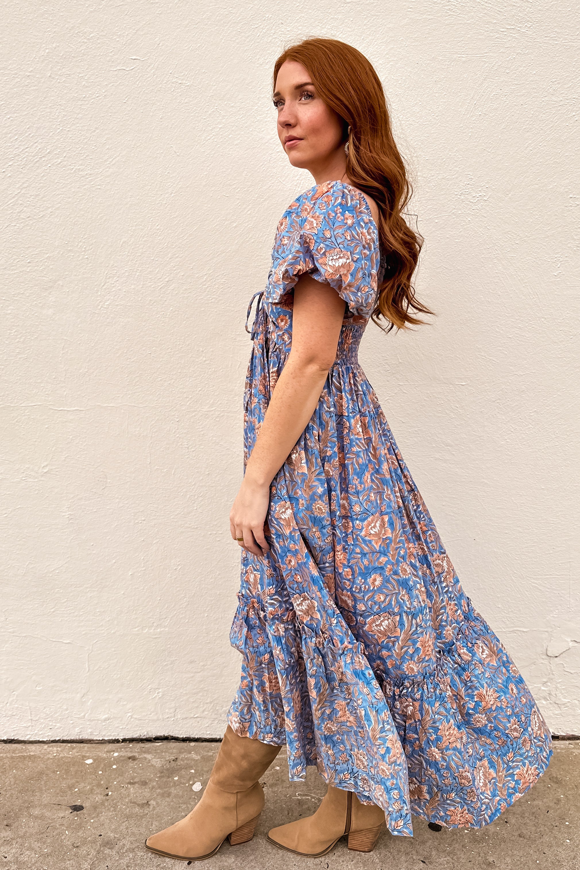 Bohemian Gemme Grace Floral Maxi Dress