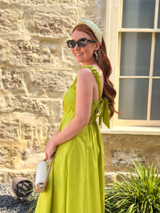 Lila Citrus Pop Midi Dress