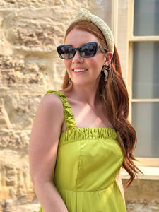 Lila Citrus Pop Midi Dress