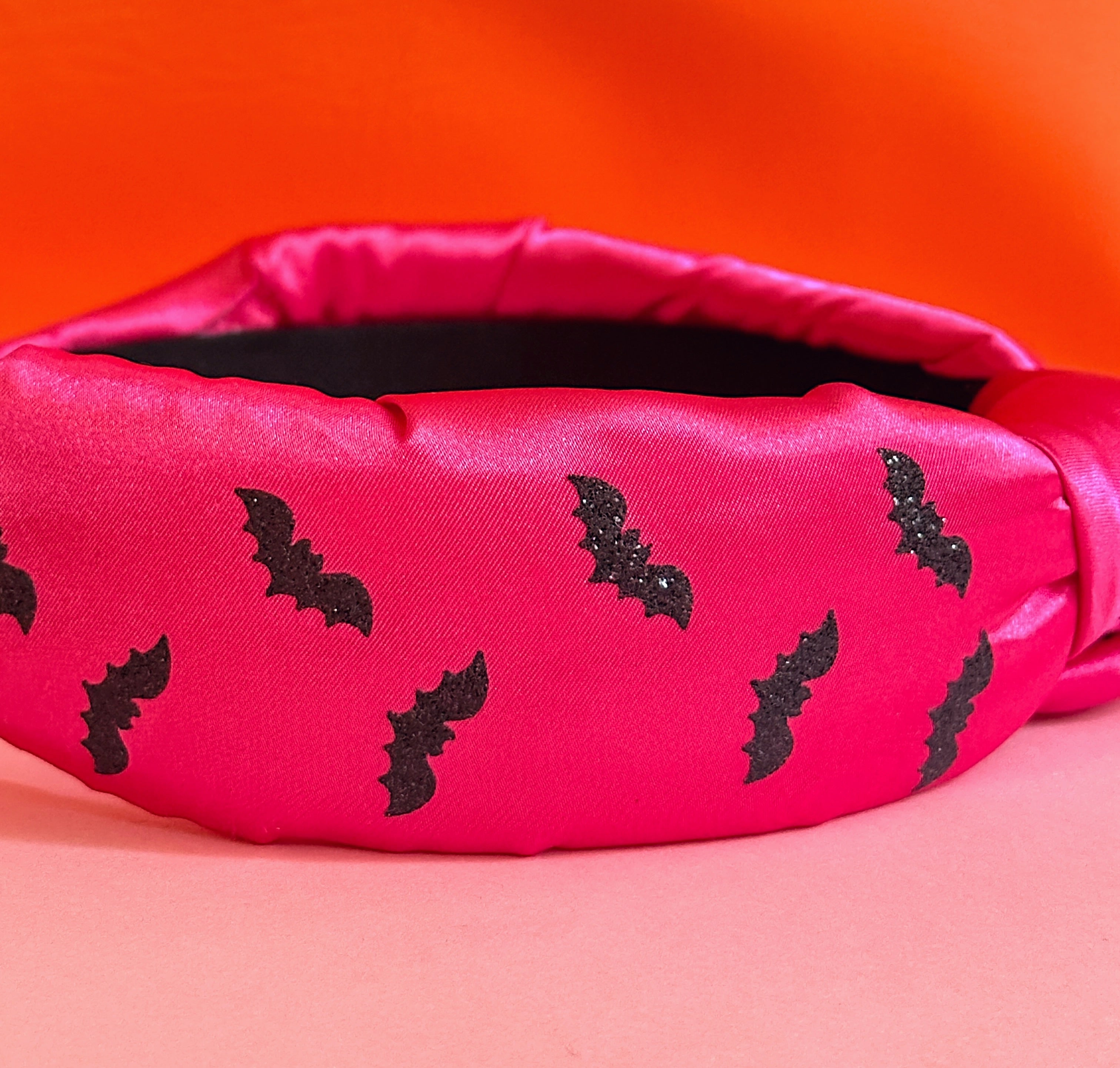 Sparkly Bat Knotted Headband