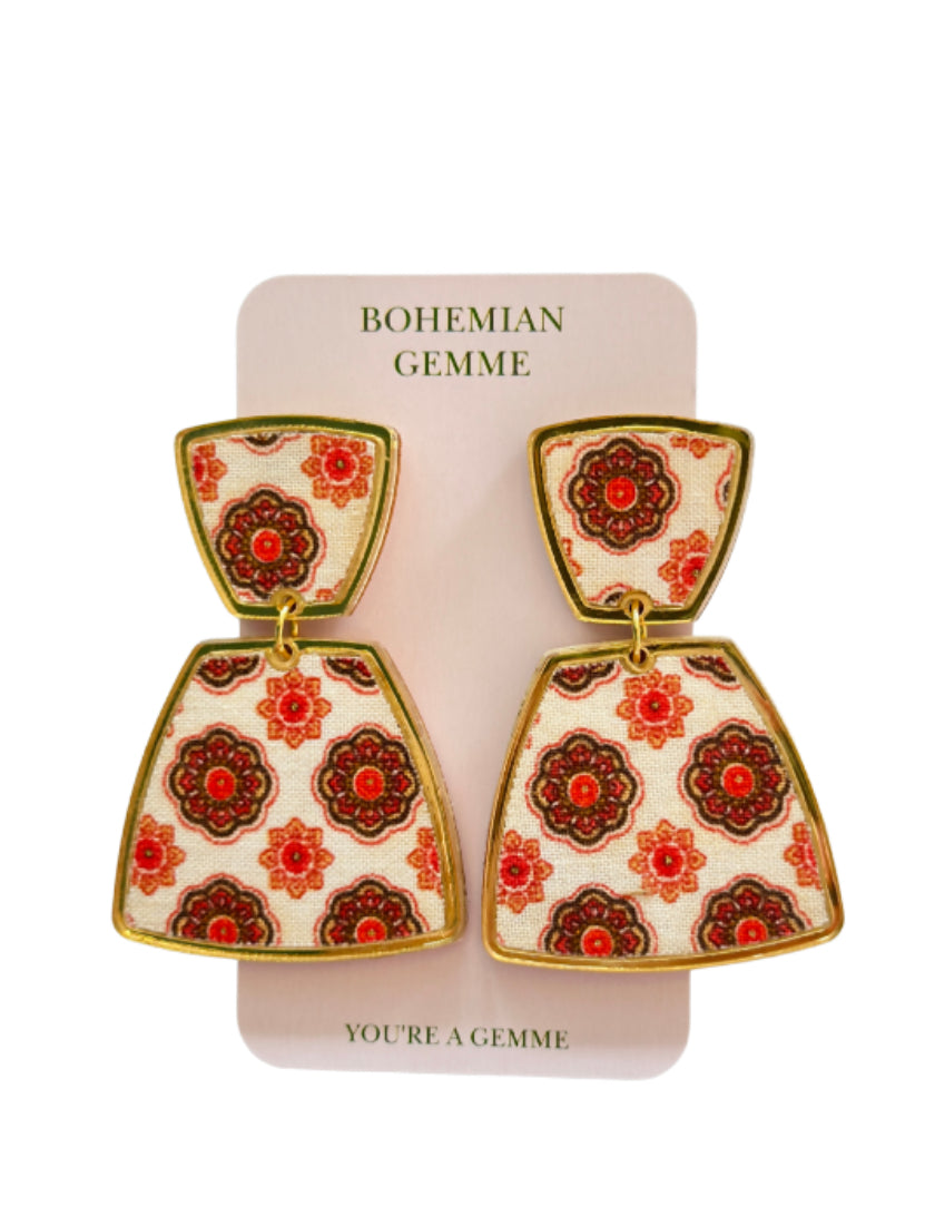 Sample Sale Andi Fall Floral Earrings
