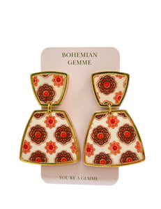 Sample Sale Andi Fall Floral Earrings