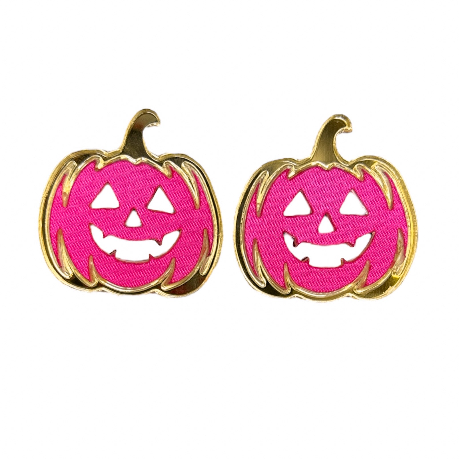 Jack- O’- Lantern Statement Studs