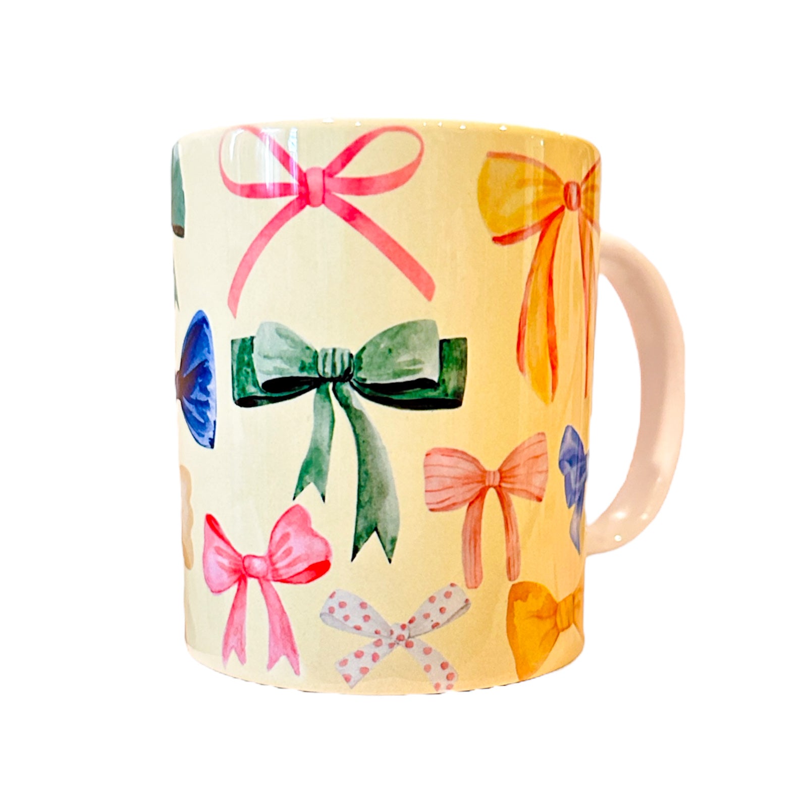 Watercolor Bow Coffee Mug