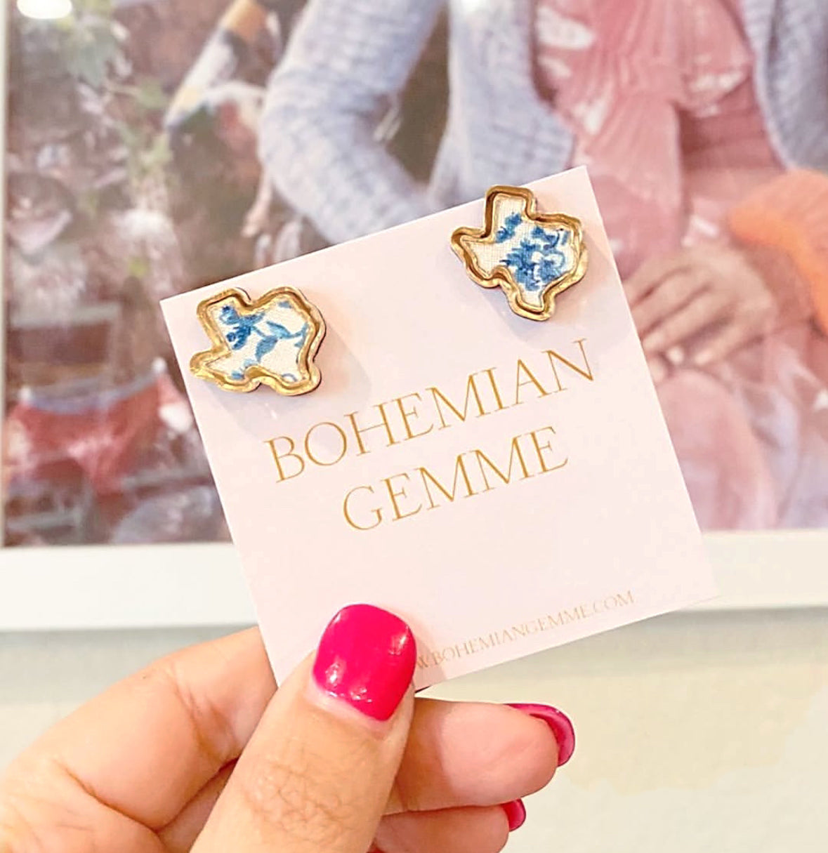 Texas Stud Earrings
