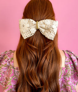 Bella Crochet Hair Bow