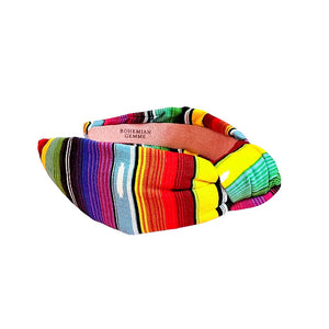 Serape Print Knotted Headband