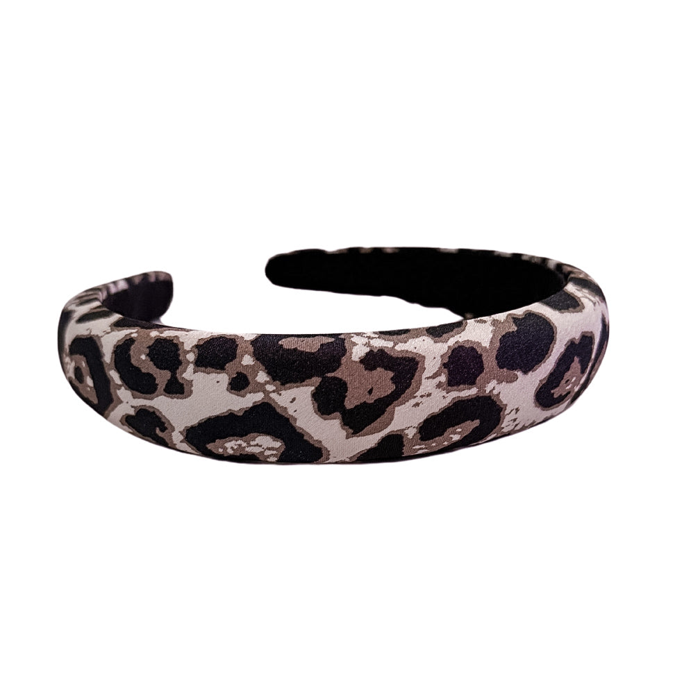 Leopard Print Slim Headband 