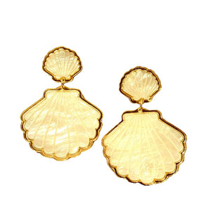 Raffia + Seashell Duo