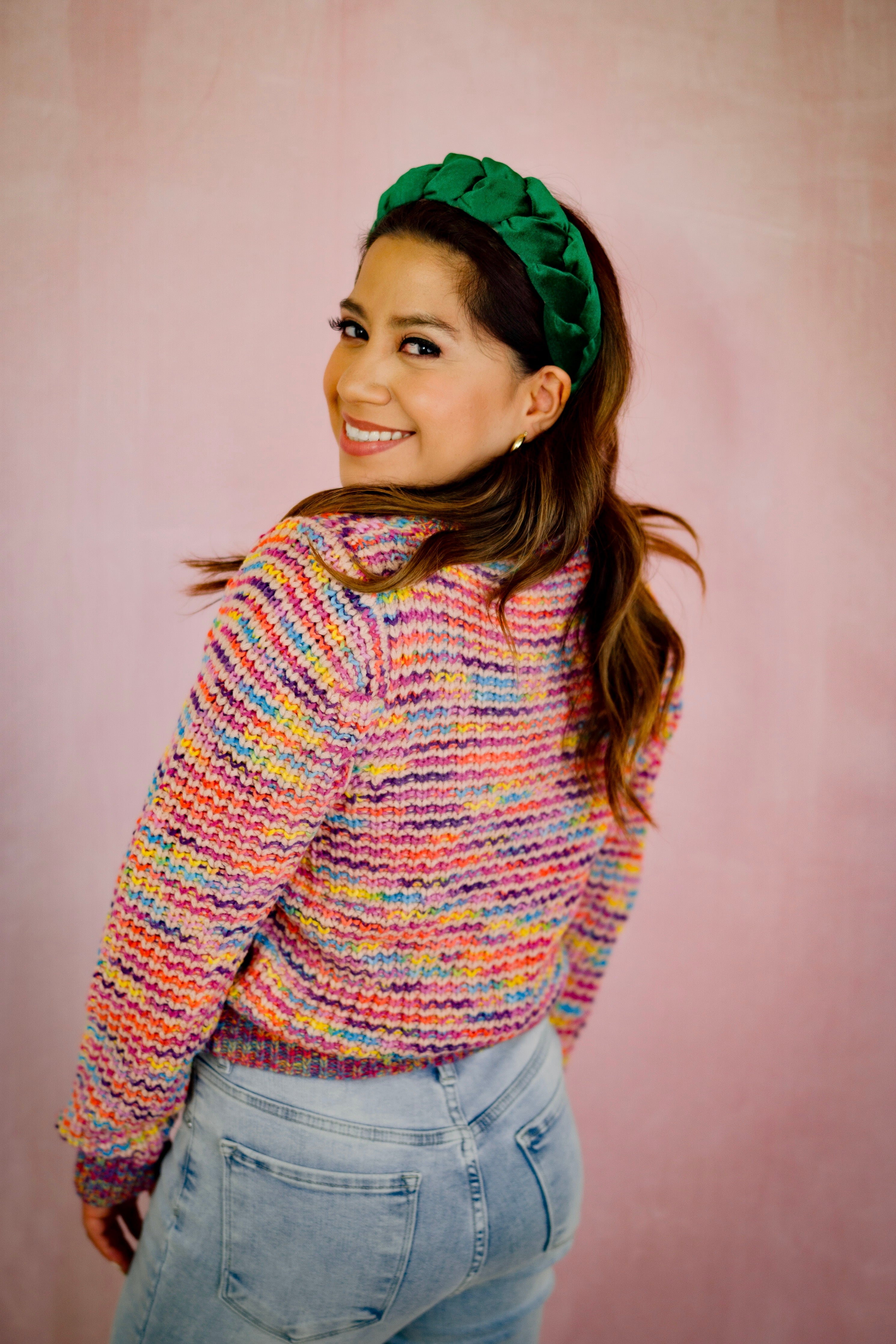 Claire Colorful Knit Sweater