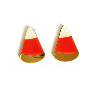 Candy Corn Stud Earrings