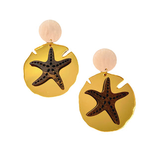 Kendall Starfish Dangle Earrings